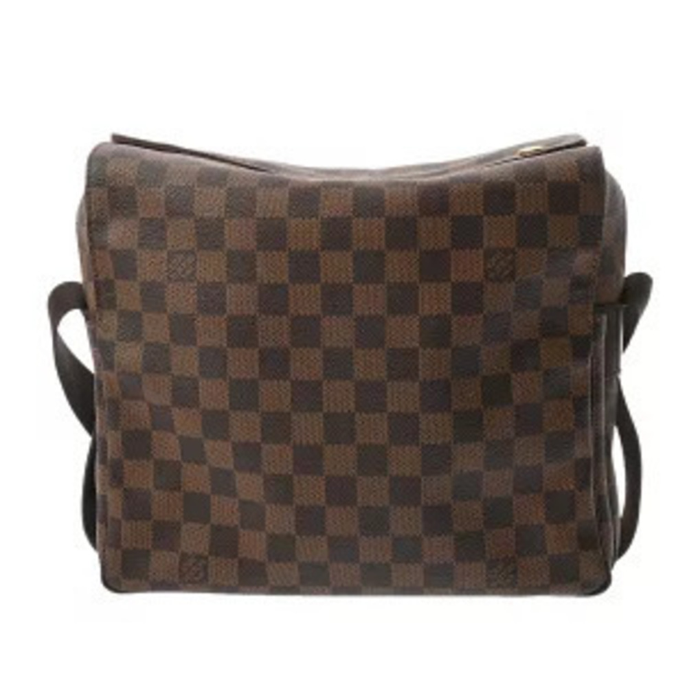 Louis Vuitton Damier Naviglio Brown Canvas Shoulder Bag
